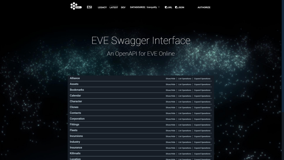 ESI homepage
